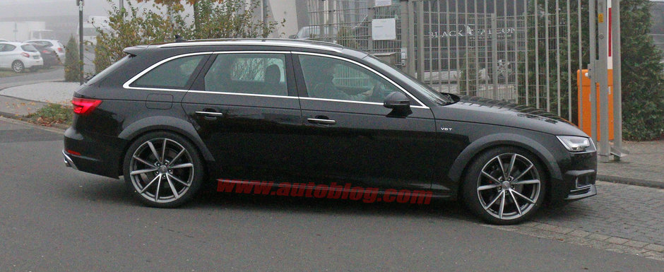Poze Spion: Noul Audi RS4 iese pe strada in haine de S4 Avant