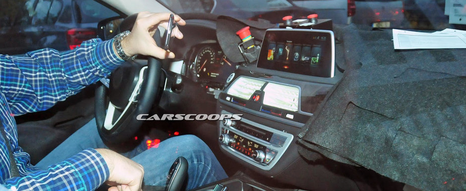 POZE Spion: Noul BMW Seria 7 ne arata pentru prima oara interiorul sau POZE Spion: Noul BMW Seria 7 ne arata pentru prima oara interiorul sau
