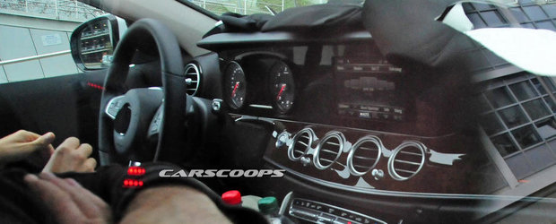 POZE Spion: Noul Mercedes E-Class promite un interior a la S-Class