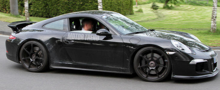 Poze Spion: Noul Porsche 991 GT3 ni se arata complet necamuflat