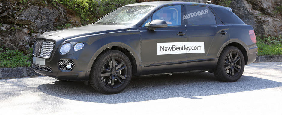 POZE SPION: Noul SUV Bentley arata exact ca un Continental GT supraponderal POZE SPION: Noul SUV Bentley arata exact ca un Continental GT supraponderal