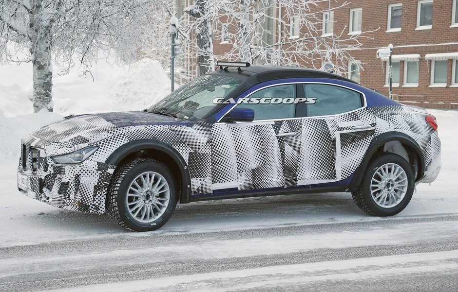 Poze spion proaspete cu SUV-ul Maserati numit Levante