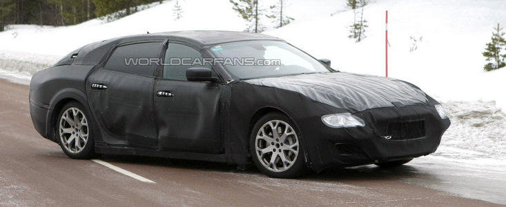 Poze Spion: Viitorul Maserati Quattroporte, surprins in teste Poze Spion: Viitorul Maserati Quattroporte, surprins in teste