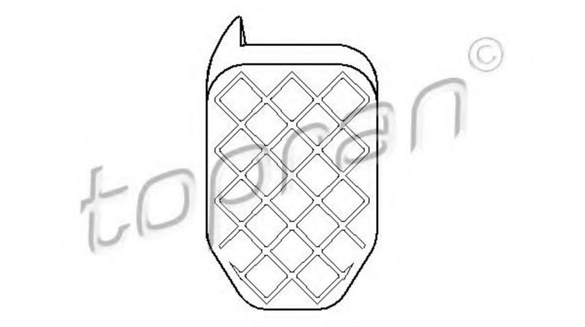 Pozitie pedala, pedala ambreiaj AUDI A4 (8E2, B6) (2000 - 2004) TOPRAN 112 313 piesa NOUA