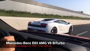 PP-Performance E63 AMG vs. Lamborghini Gallardo LP560-4