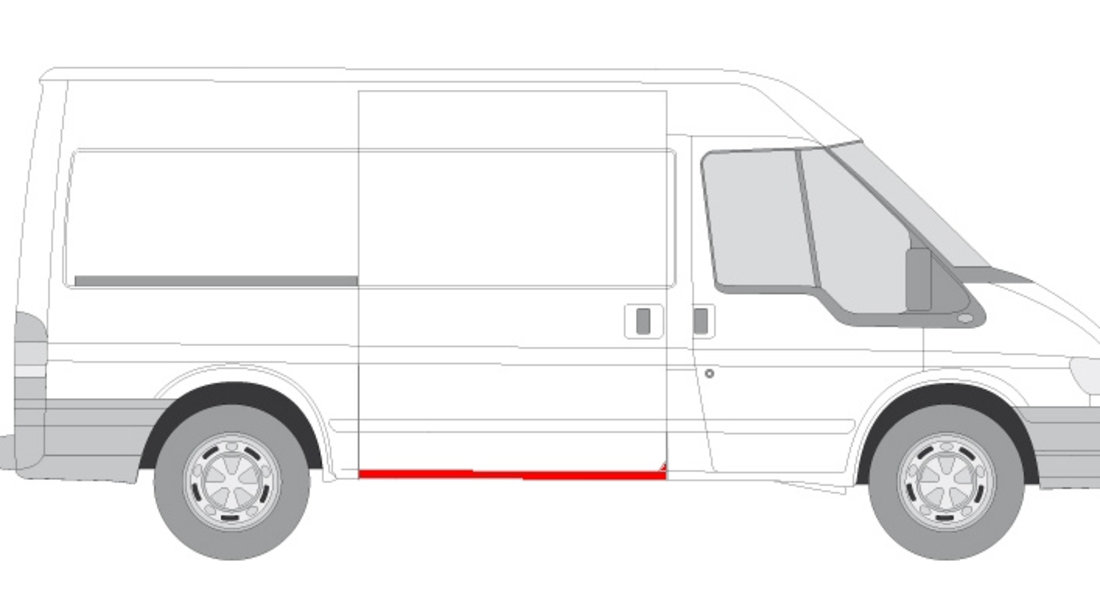 Prag Dreapta Am Ford Transit 6 2000-2006 1898110