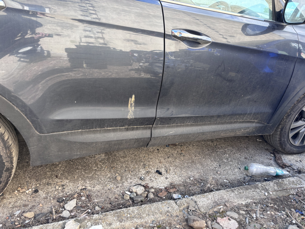 Prag dreapta plastic Hyundai Santa Fe 2.2 Motorina 2017, -