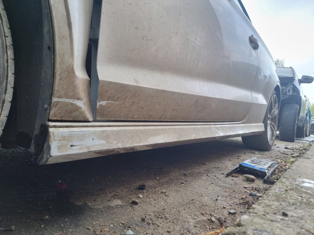 Prag stanga plastic Audi A3 8V Cabrio 2017, S-LINE