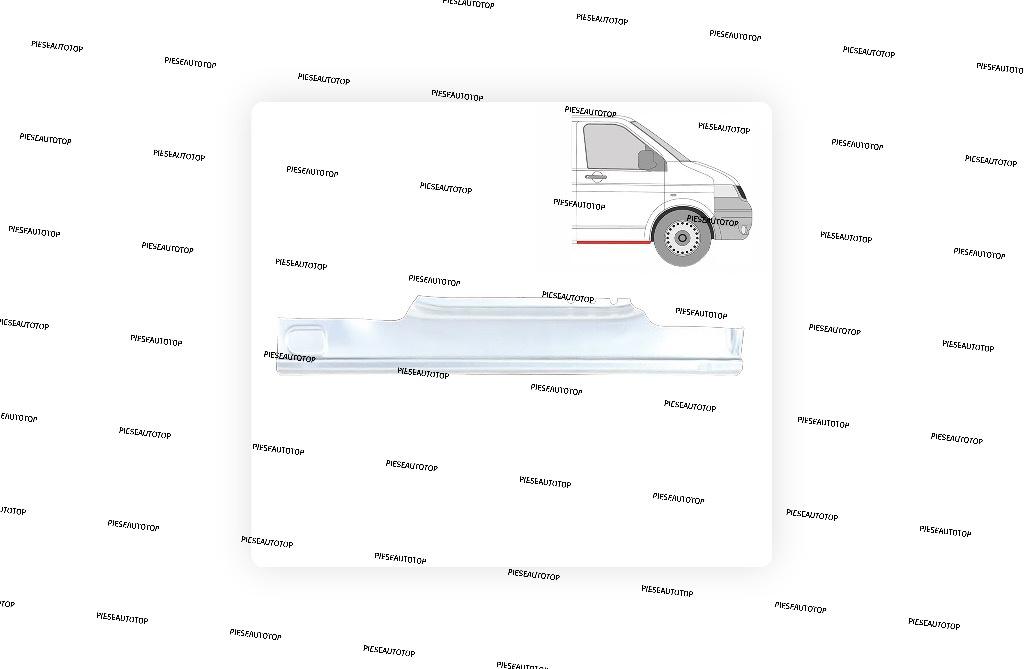 Prag usa dreapta fata VW Transporter T5 2003-2015 NOU