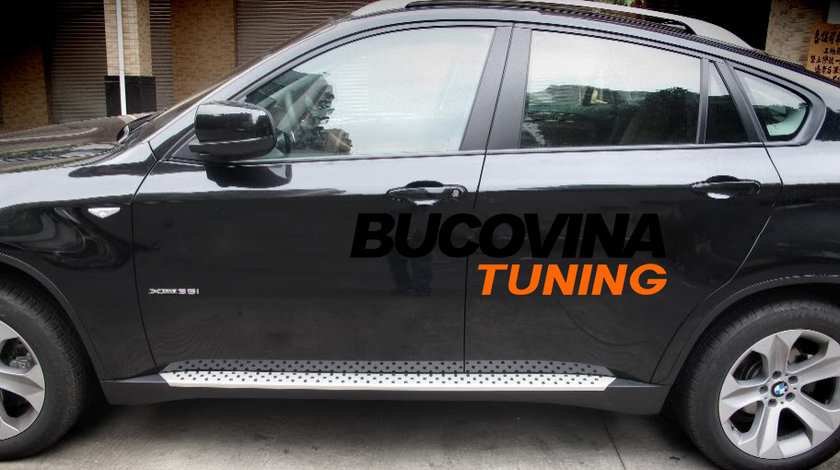 Praguri aluminiu BMW X6 E71 (08-15)