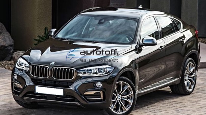 Praguri aluminiu BMW X6 F16 (2015+) - trepte laterale