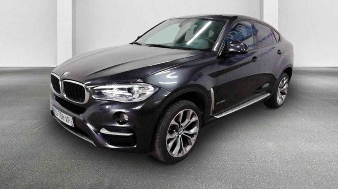 Praguri aluminiu BMW X6 F16 (2015+) - trepte laterale