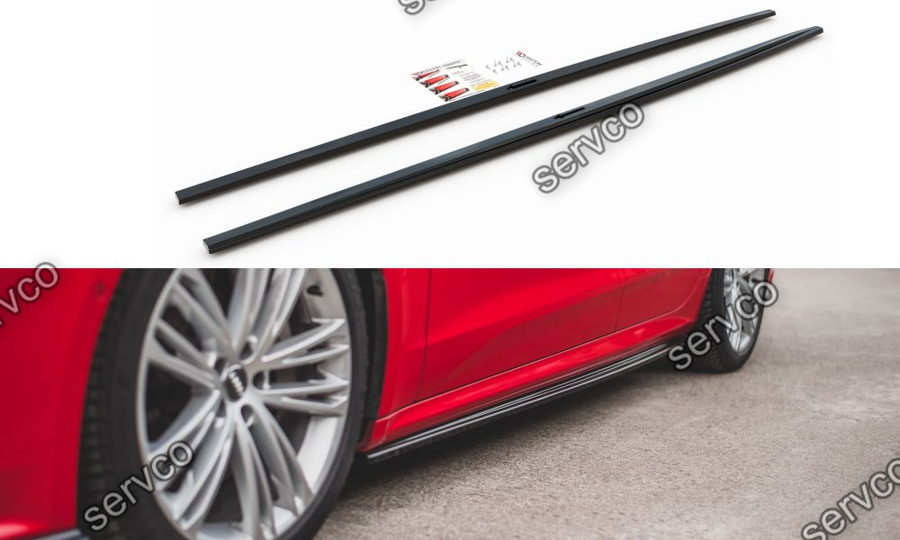 Praguri Audi A7 C8 S-Line 2017- v1 - Maxton Design