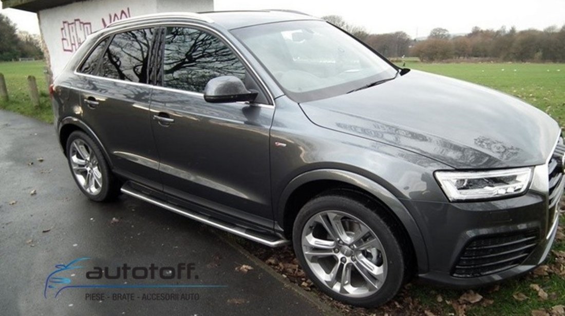 Praguri Audi Q3 8U (2011+) din aluminiu