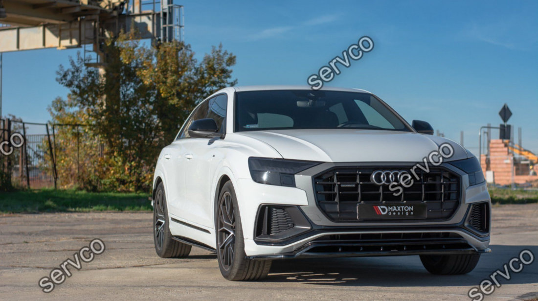 Praguri Audi Q8 Mk1 S-Line 2018- v1 - Maxton Design