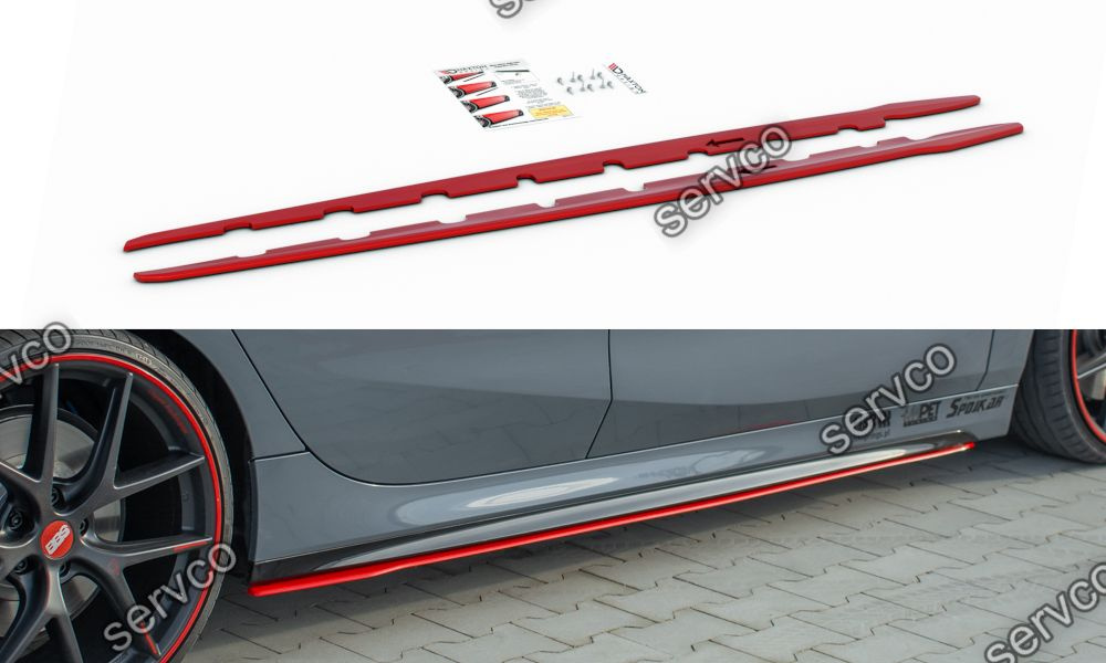Praguri Bmw Seria 1 F40 M-Pachet 2019- v3 - Maxton Design