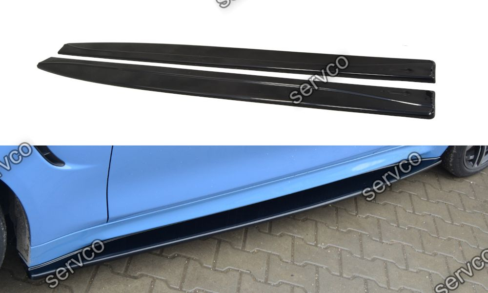 Praguri Bmw Seria M4 F82 2014- v1 - Maxton Design