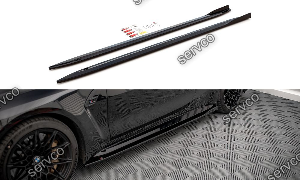 Praguri Bmw Seria M4 G82 2021- v1 - Maxton Design