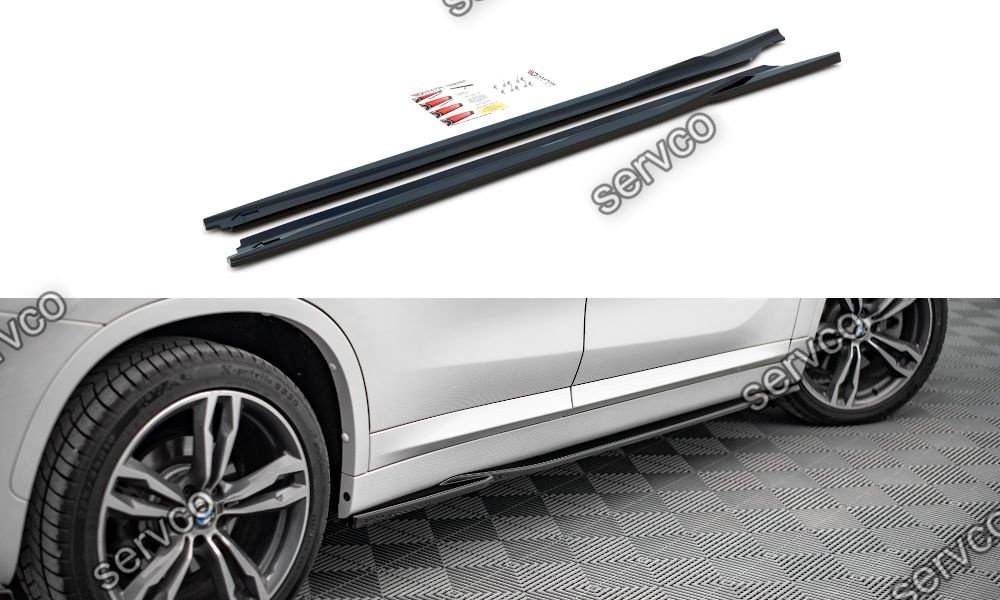 Praguri Bmw X1 M-Pack F48 2015-2019 v1 - Maxton Design