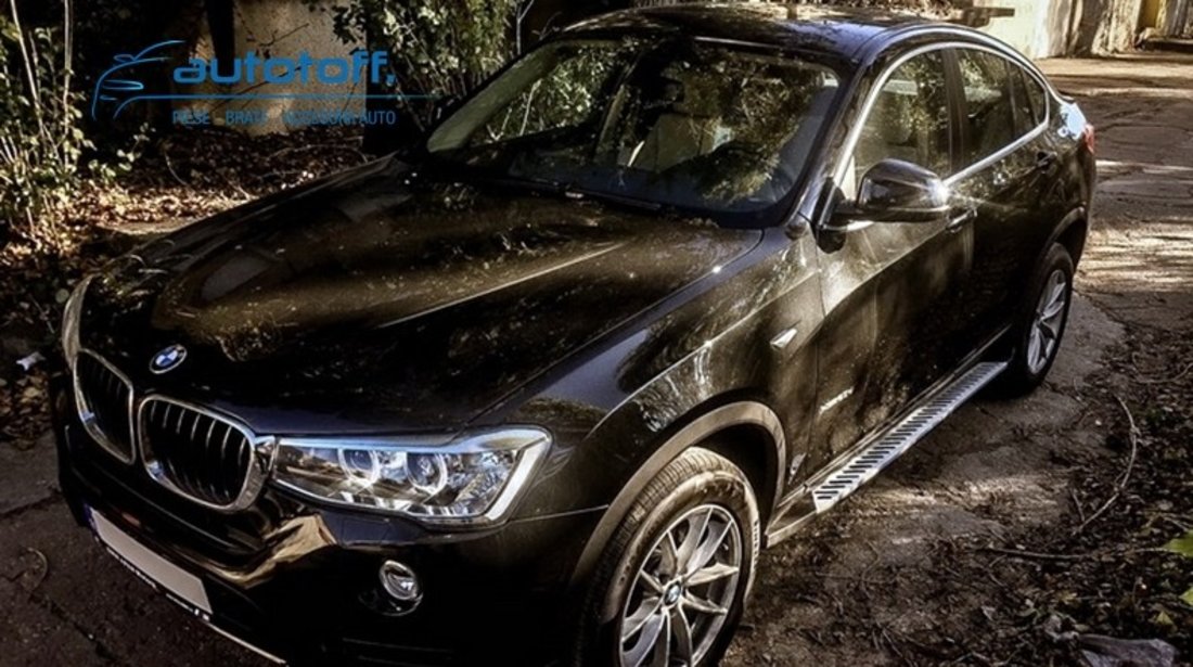 Praguri BMW X4 F26 (2014+) din aluminiu