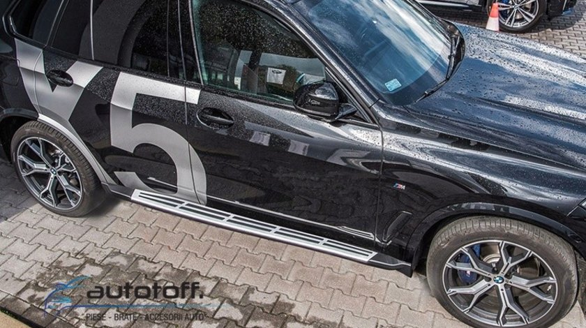 Praguri BMW X5 G05 (2019+) - trepte aluminiu