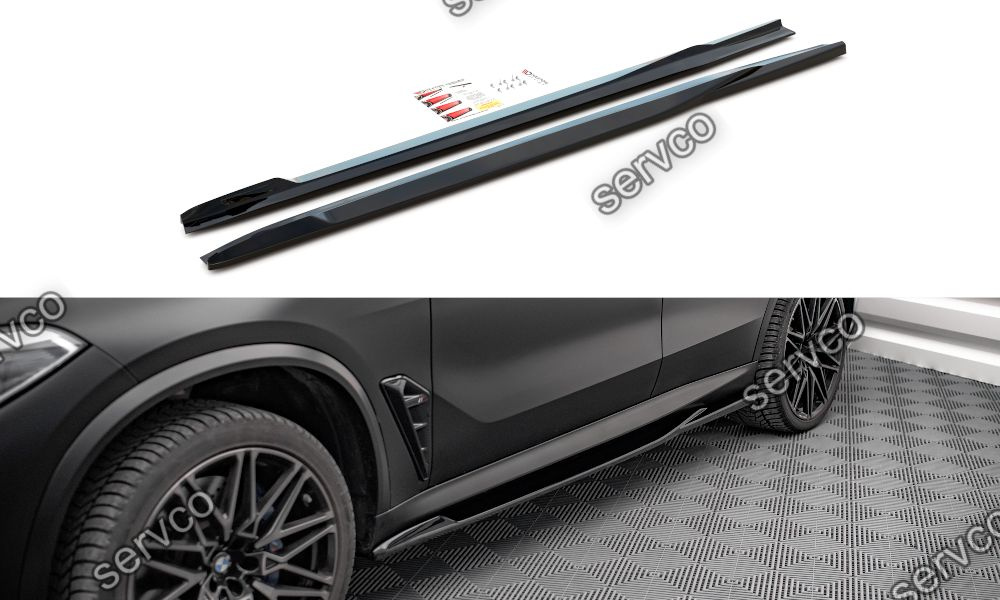 Praguri Bmw X5M F95 2018- v1 - Maxton Design