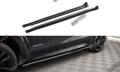 Praguri Bmw X6 F16 M-Pachet 2014-2019 v2 - Maxton Design
