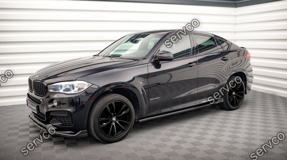 Praguri Bmw X6 F16 M-Pachet 2014-2019 v2 - Maxton Design