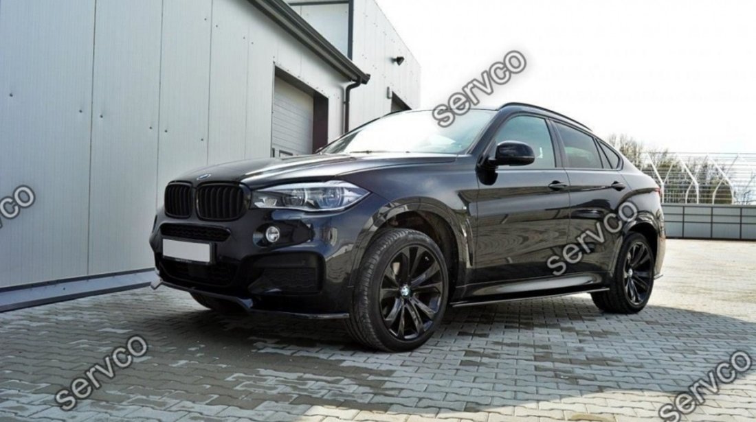 Praguri Bmw X6 F16 Mpack 2015- v1 - Maxton Design