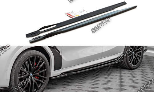 Praguri Bmw X6 M-Pack G06 2019- v1 - Maxton Design