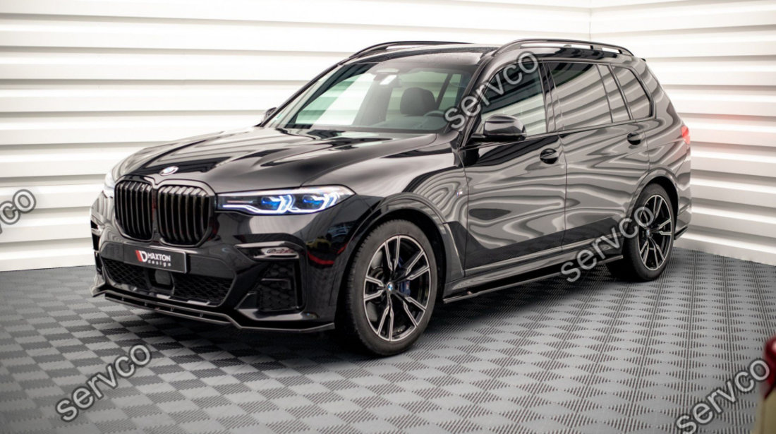 Praguri BMW X7 M G07 2018- v1 - Maxton Design