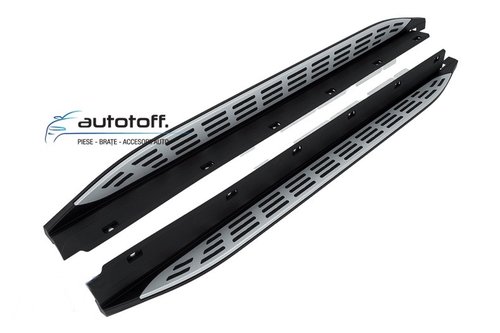 Praguri din aluminiu compatibile cu Mercedes EQB X243 (2021+)