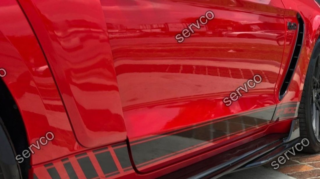Praguri Ford Mustang Ecoboost, V6, GT GT500 Style 2015-2021 v3