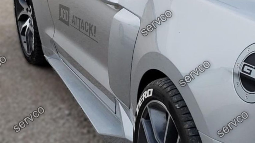 Praguri Ford Mustang GT, EcoBoost, V6 Sport Rocker 2015-2021 v5