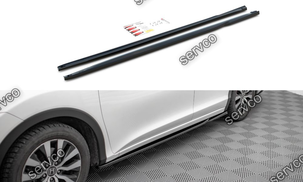 Praguri Honda Civic Mk9 2012-2014 v9 - Maxton Design