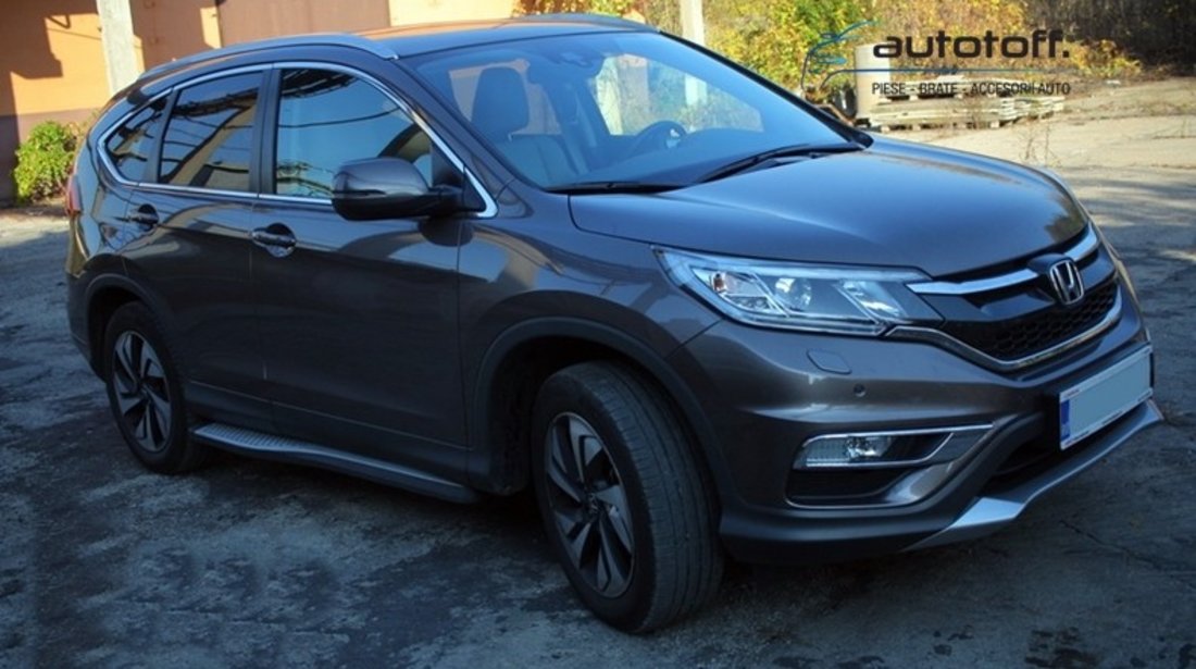 Praguri Honda CR-V (2012+) din aluminiu