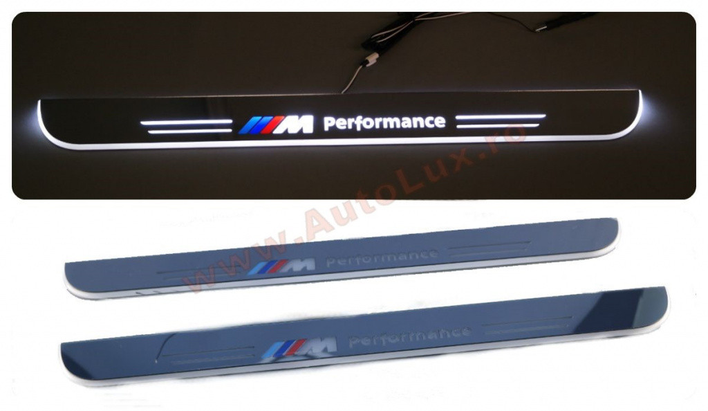 Praguri Iluminate LED BMW M Performance Seria 3 E46 4 Usi