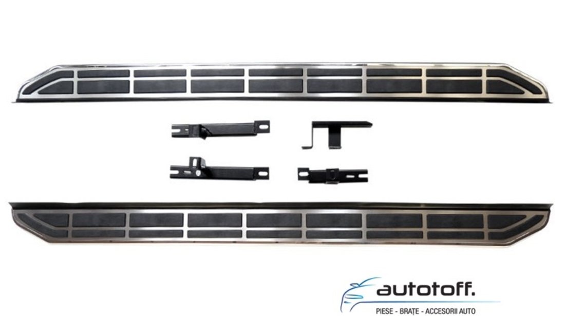 Praguri Jeep Grand Cherokee (10-17) din aluminiu