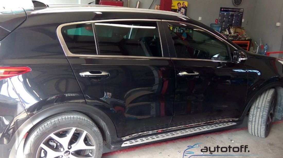 Praguri Kia Sportage (2016+) din aluminiu