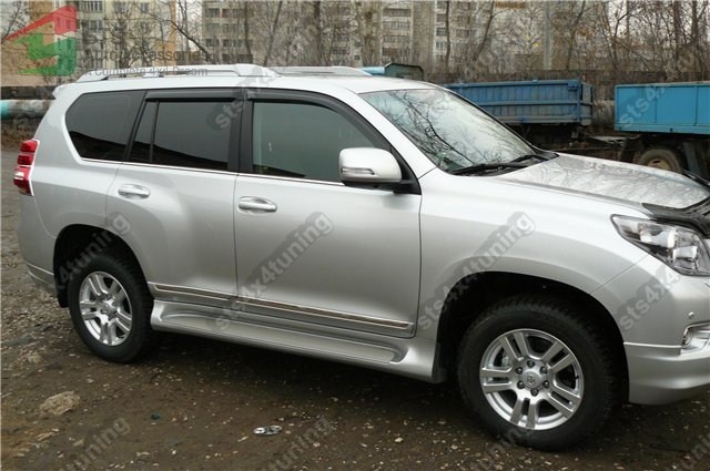 PRAGURI LATERALA TOYOTA LAND CRUISER PRADO FJ150 2010-2019 SLV [V3]