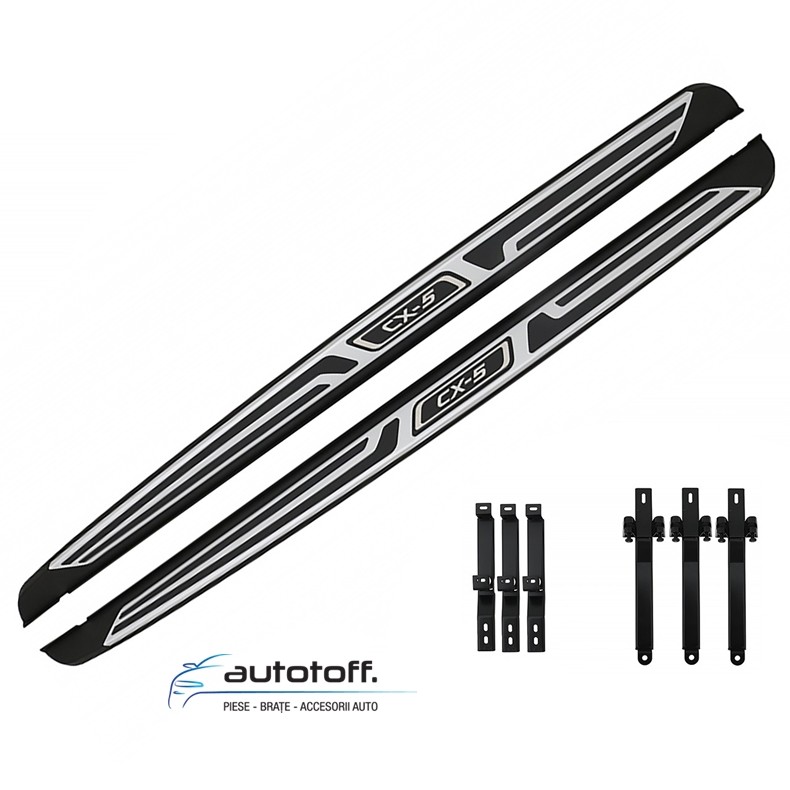 Praguri laterale aluminiu Mazda CX-5 KF (2017+)