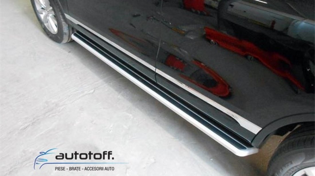 Praguri laterale aluminiu VW Touareg 7p5 (10-18)