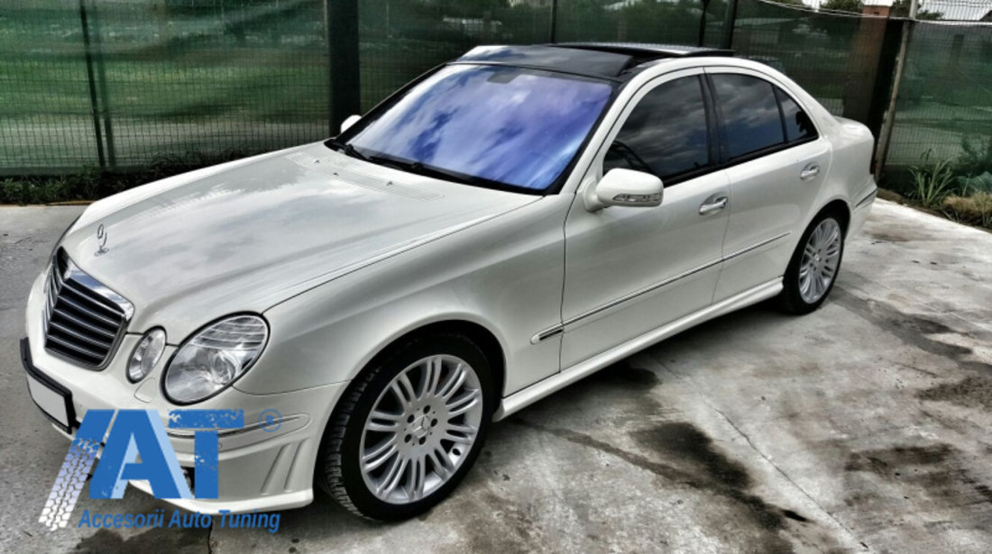 Praguri laterale compatibil cu MERCEDES E-Class W211 (2003-2009) Sport Design