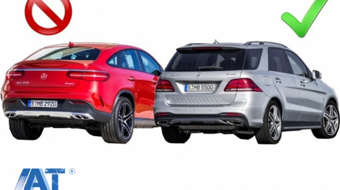 Praguri Laterale compatibil cu Mercedes ML (2011-2014) Mercedes GLE W166 (2015-2018)