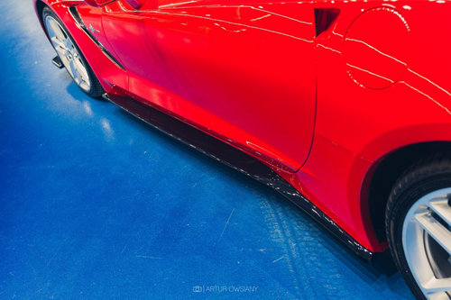 Praguri Laterale DIFFUSERS CHEVROLET CORVETTE C7 CH-CO-C7-SD1+SD1RG