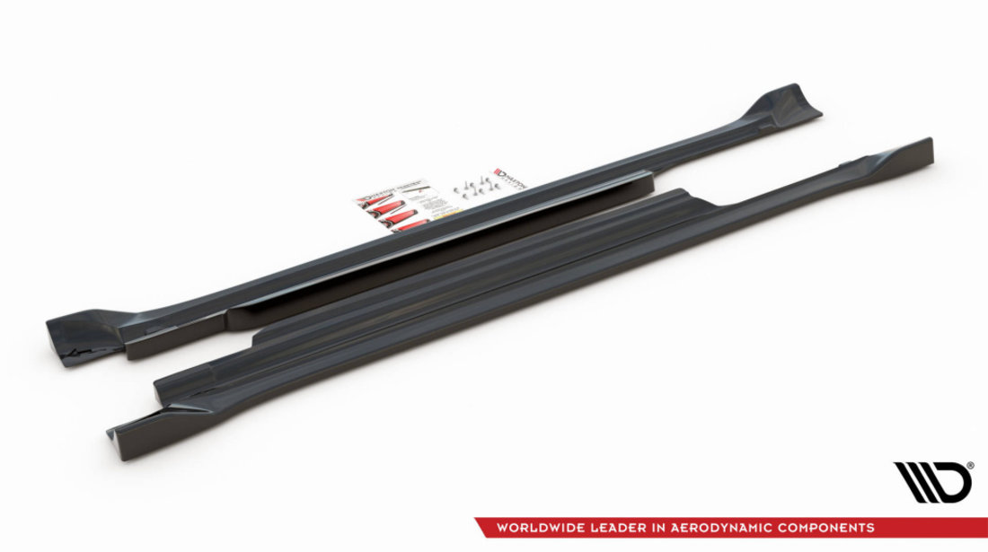 Praguri Laterale Diffusers Dodge Challenger SRT Hellcat Mk3 DO-CHL-3F-SRT-HC-SD1T