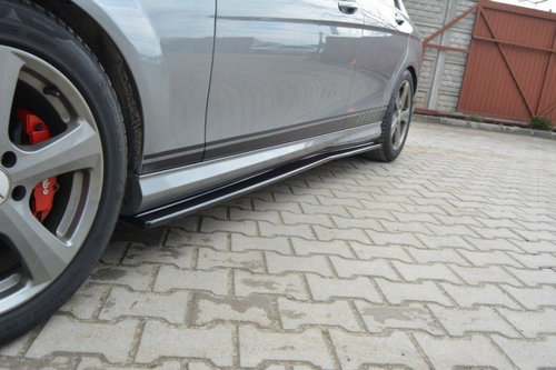 Praguri Laterale DIFFUSERS Mercedes C W204 AMG-Line (PREFACE) ME-C-204-AMGLINE-SD1C