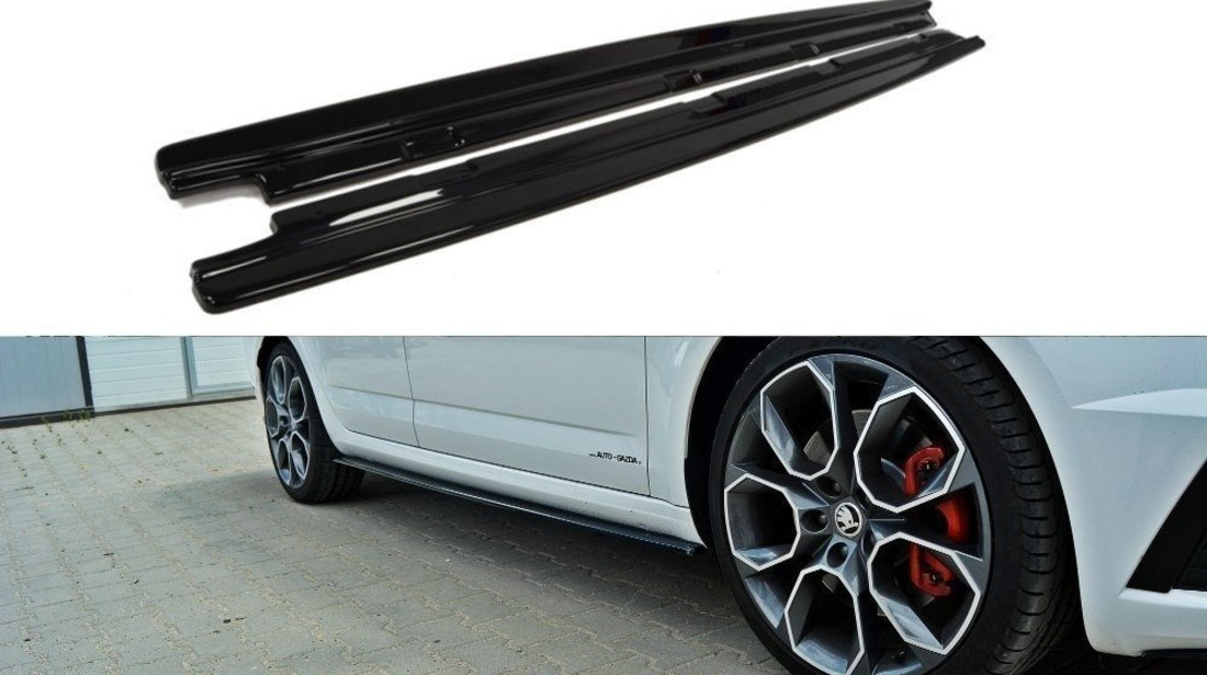 Praguri Laterale Diffusers Skoda Octavia RS Mk3 / Mk3 FL Hatchback / Kombi SK-OC-3/3F-RS-SD1C