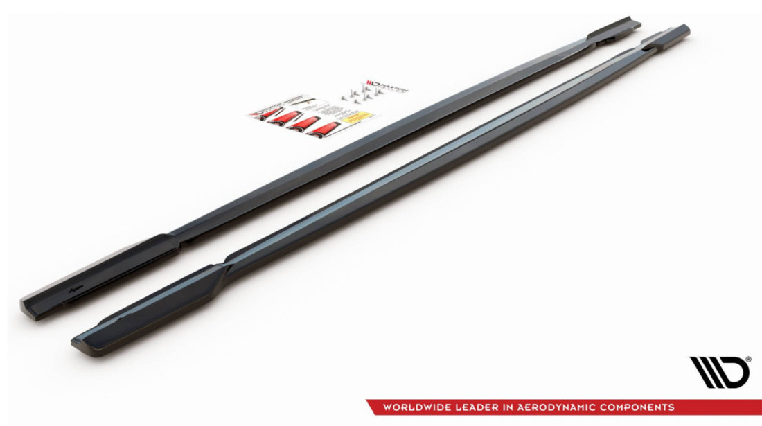 Praguri Laterale Diffusers V.1 Audi RS6 C8 / RS7 C8 AU-RS6-C8-SD1T