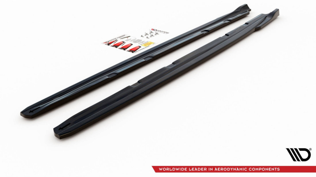 Praguri Laterale Diffusers V.4 Seat Leon Cupra / FR Mk3 FL SE-LE-3F-CU-SD4T